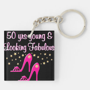 50 UND FABULOUS SHOE QUEEN SCHLÜSSELANHÄNGER