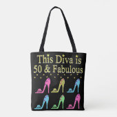 50 UND FABULOUS SHOE QUEEN TASCHE (Rückseite)