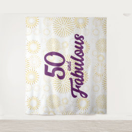 50 und Fabulous Wandteppich