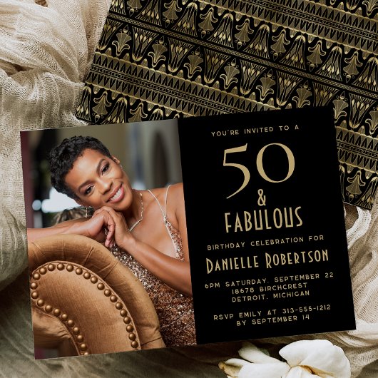 50 und Fantastisch | Einladung zur 50. Geburtstags