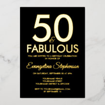 50 und Fantastisch Moderne Schwarze Goldene 50. Ge