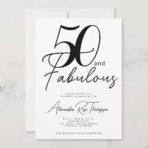 50 und fantastisch Skript 50. Geburtstagsfeier