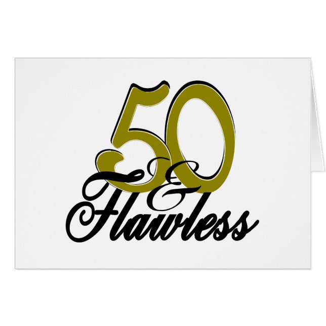 50 und fehlerlos (Vorderseite (Horizontal))