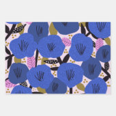 50 und Furnierpapier Flachblatt-Set von 3 Geschenkpapier Set (Vorderseite 2)