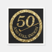 50 und immer noch Swingin' Napkins Serviette (Vorderseite)