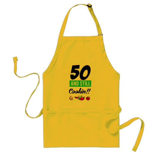 50 und noch Cookin Schürze (Vorne)
