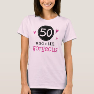 50 und noch herrliche Geburtstags-Geschenk-Idee T-Shirt