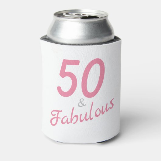 50 und prächtige Birthday Foam Can Cooler Dosenkühler (Kanne Rückseite)