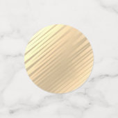 50 und prächtiger Gold-Ton | Tischkonfetti Konfetti (Klein Vorderseite)