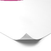 50 und schöne Geburtstagsgeschenke Poster (Ecke)