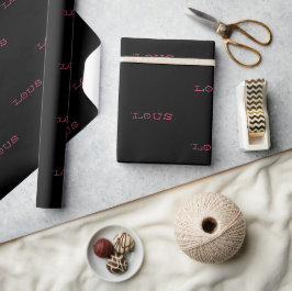 50 und toller Geburtstag Geschenkpapier