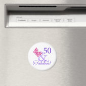 50 und toller Geburtstag Magnet (In Situ (Geschirrspüler))