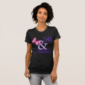 50 und toller Geburtstag T-Shirt (Vorne ganz)