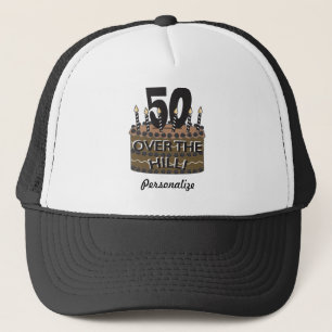 50 und über dem 50. Namen des Hügel-  des Truckerkappe