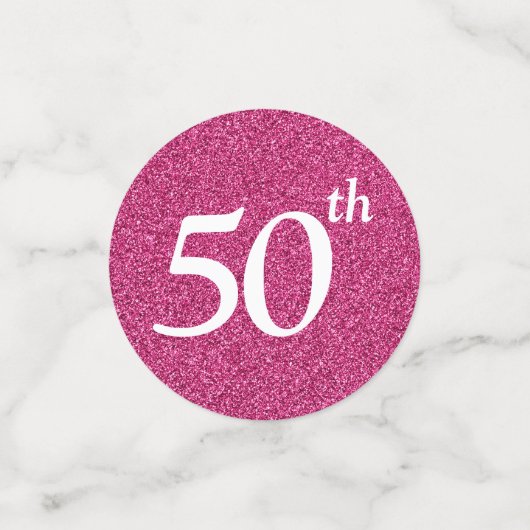 50 und vorzüglich konfetti (Klein Vorderseite)