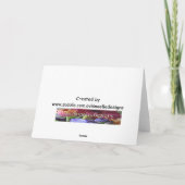 "50, was?" Birthday-lächelnder Strauß Karte (Rückseite)