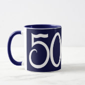 50 weiße Tasse (Links)