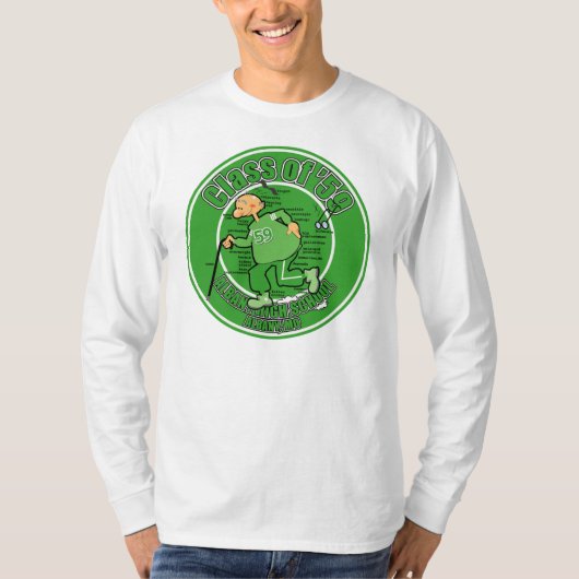 50. Wiedersehen-T - Shirt des Jahr-59ers (Vorderseite)