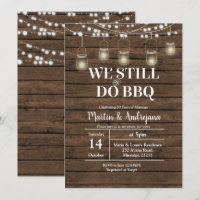 50. Wir machen noch GRILLEN Hochzeit Jahrestag ein