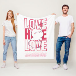 50" x60" Fleece-Decke Fleecedecke