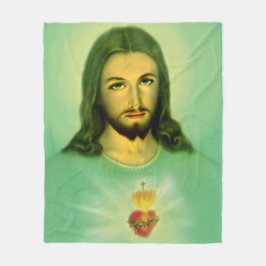 50"x60" Heiliges Herz von Jesus Fleece Blanket
