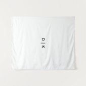 50" x 60" Wandteppich (Vorderseite (Horizontal))