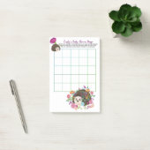 50 x BINGO Spielblätter für Baby Igel Post-it Klebezettel (Büro)