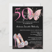 50 y Fabulosa Einladung - Spanisch 50. Geburtstag (Vorderseite)