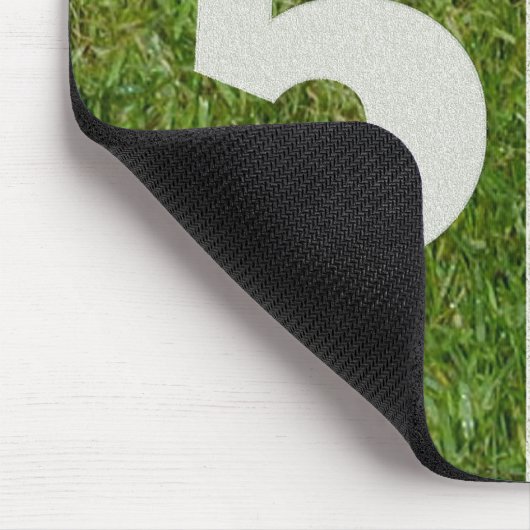 50 Yard-Line-Fußballplatz Mousepad (Ecke)