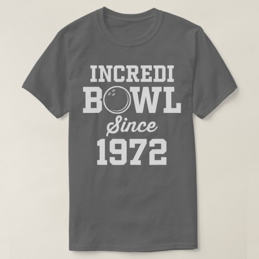 50 Year Old Bowler Bowling 1972 50th Birthday  T-Shirt (Design vorne)
