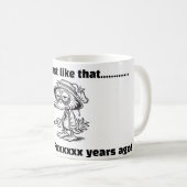 50 Years Ago Kaffeetasse (VorderseiteRechts)
