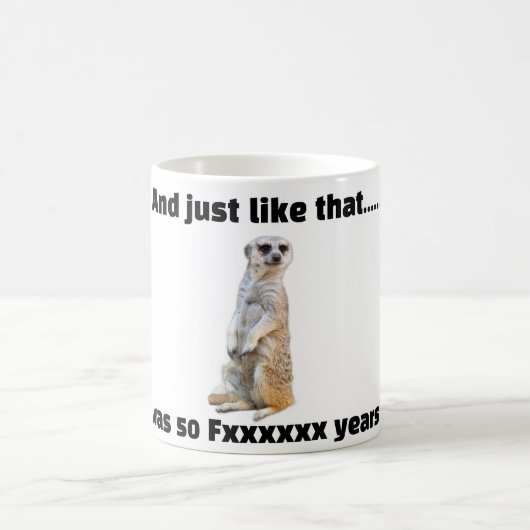 50 Years Ago Kaffeetasse (Mittel)