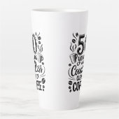 50 Years and Countless Cups of Coffee  Milchtasse (Vorderseite)