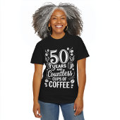 50 Years and Countless Cups of Coffee  Tri-Blend Shirt