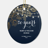 "50 Years of Forever: An Anniversary to Remember"  Keramik Ornament (Links)
