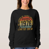50 Years Old Vintage 1976 50th Birthday Sweatshirt (Vorderseite)