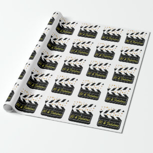 50 YR ALTER FILMSTAR GESCHENKPAPIER