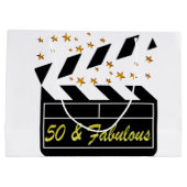 50 YR ALTER FILMSTAR GROßE GESCHENKTÜTE (Rückseite)