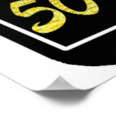 50 YR ALTER FILMSTAR POSTER (Ecke)