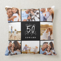 50 zum Geburtstag eines guten schwarzen Fotos mach