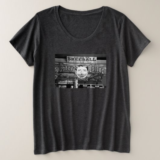 '50c Skeeball' Ladys' Plus-Size-T - Shirt (Design vorne)