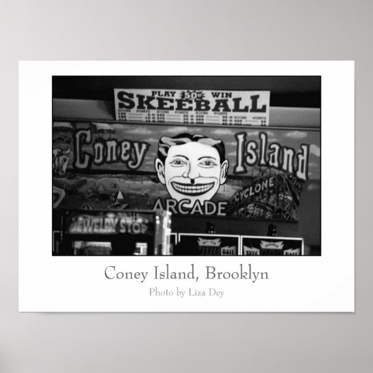 '50c Skeeball' Poster (Vorne)