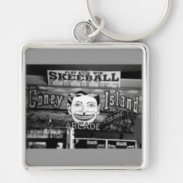 '50c Skeeball' Premium-Schlüsselanhänger Schlüsselanhänger
