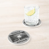 '50c Skeeball'-Untersetzer Getränkeuntersetzer (Seite)