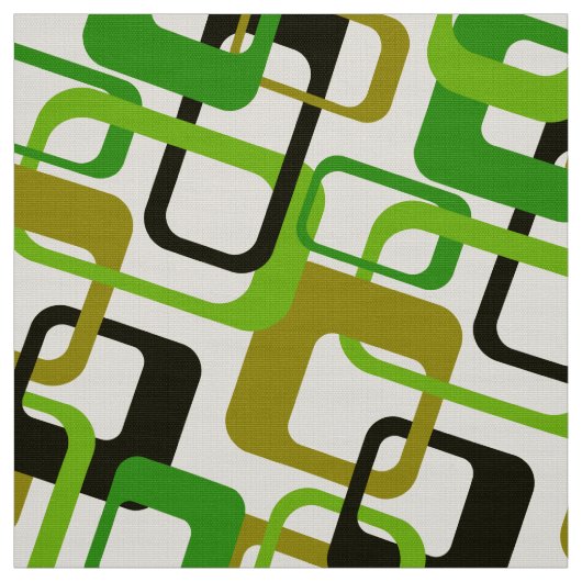 50er 60er 70er Mod Retrolinks Muster Stoff (Muster)
