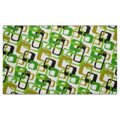 50er 60er 70er Mod Retrolinks Muster Stoff (Fat Quarter (45,7 x 55,9 cm))