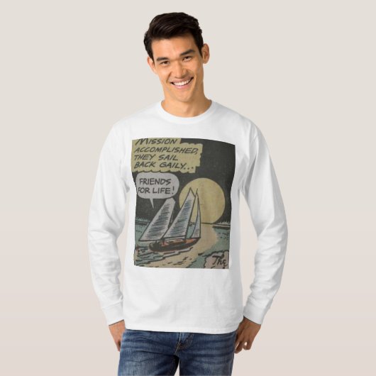 50er Adventure Comic | Bestes Geschenk für klassis T-Shirt (Vorne ganz)