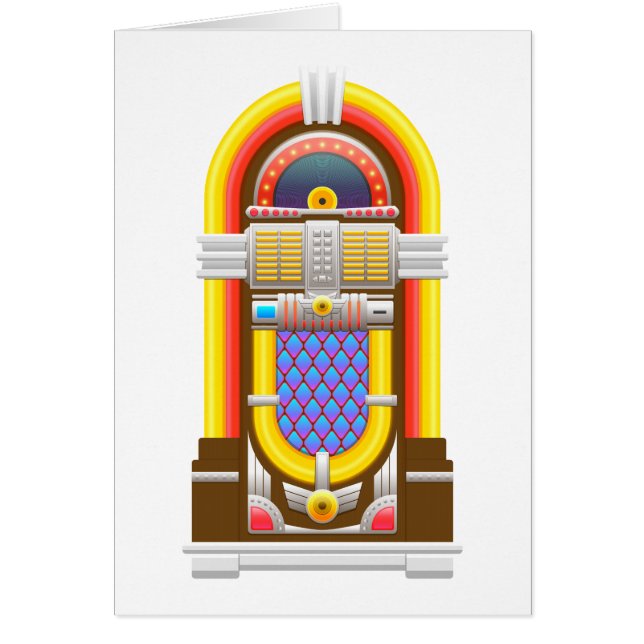 50er altmodische Jukebox (Vorne)