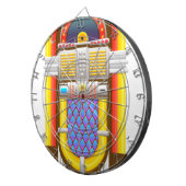 50er altmodische Jukebox Dartscheibe (Vorderseite rechts)