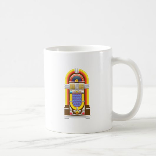 50er altmodische Jukebox Kaffeetasse (Rechts)